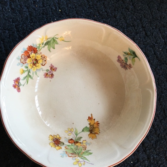 Vintage Dinner Bowl Set of 2 - Picture 3 of 7